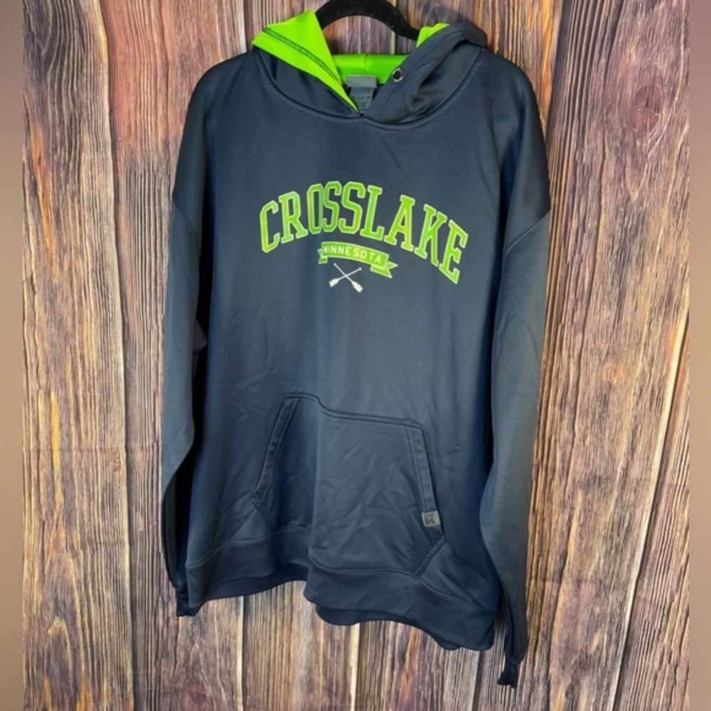 Blue84 Sport Nylon Hoodie “Crosslake” Size 2XL